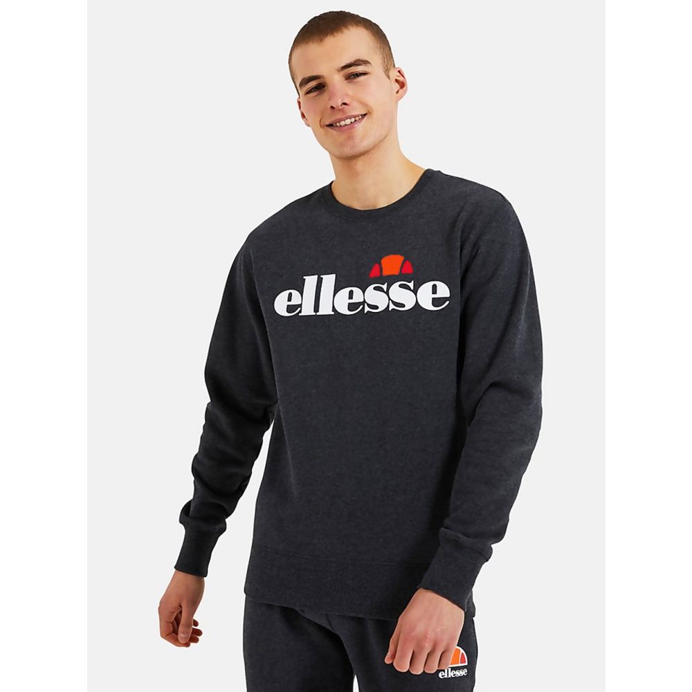 Image of Ellesse Dark Grey Marl Kanya Sweatshirt