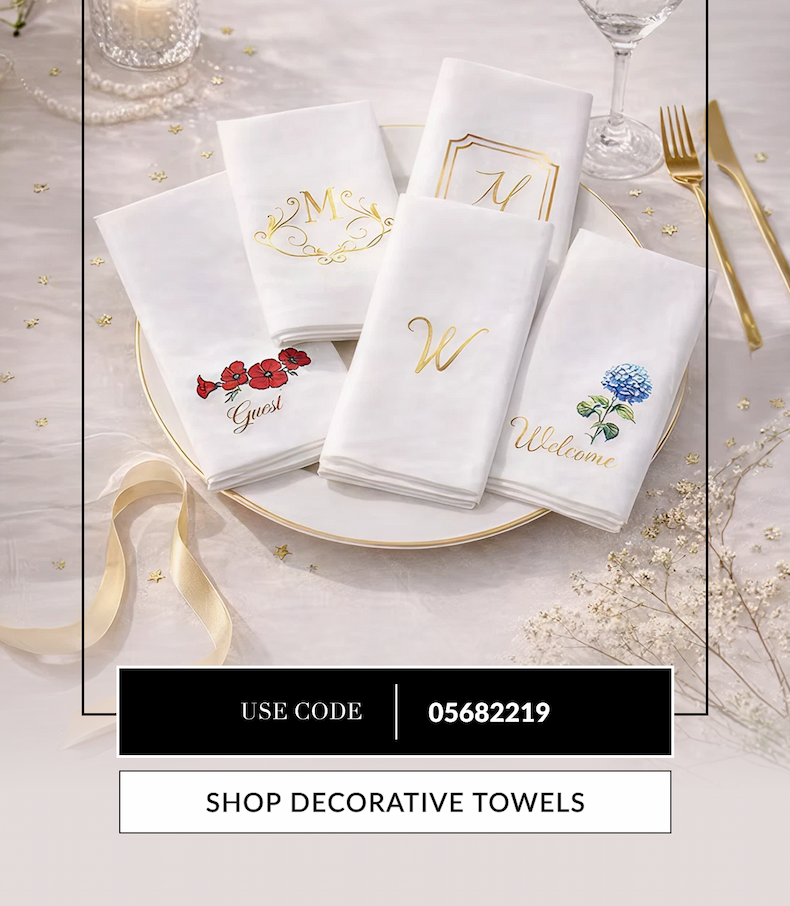 Refresh Your Guest Space $2.99 shipping on any order Use Code: 05682219