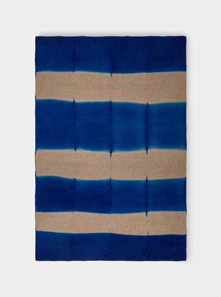 Shibori Cashmere Blanket (79in/2m)