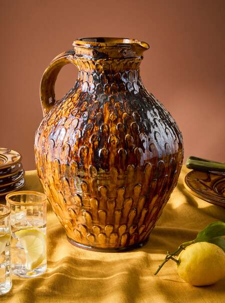 Pellet Slipware Jug