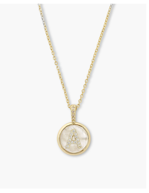Love Letters Medallion Necklace 12mm