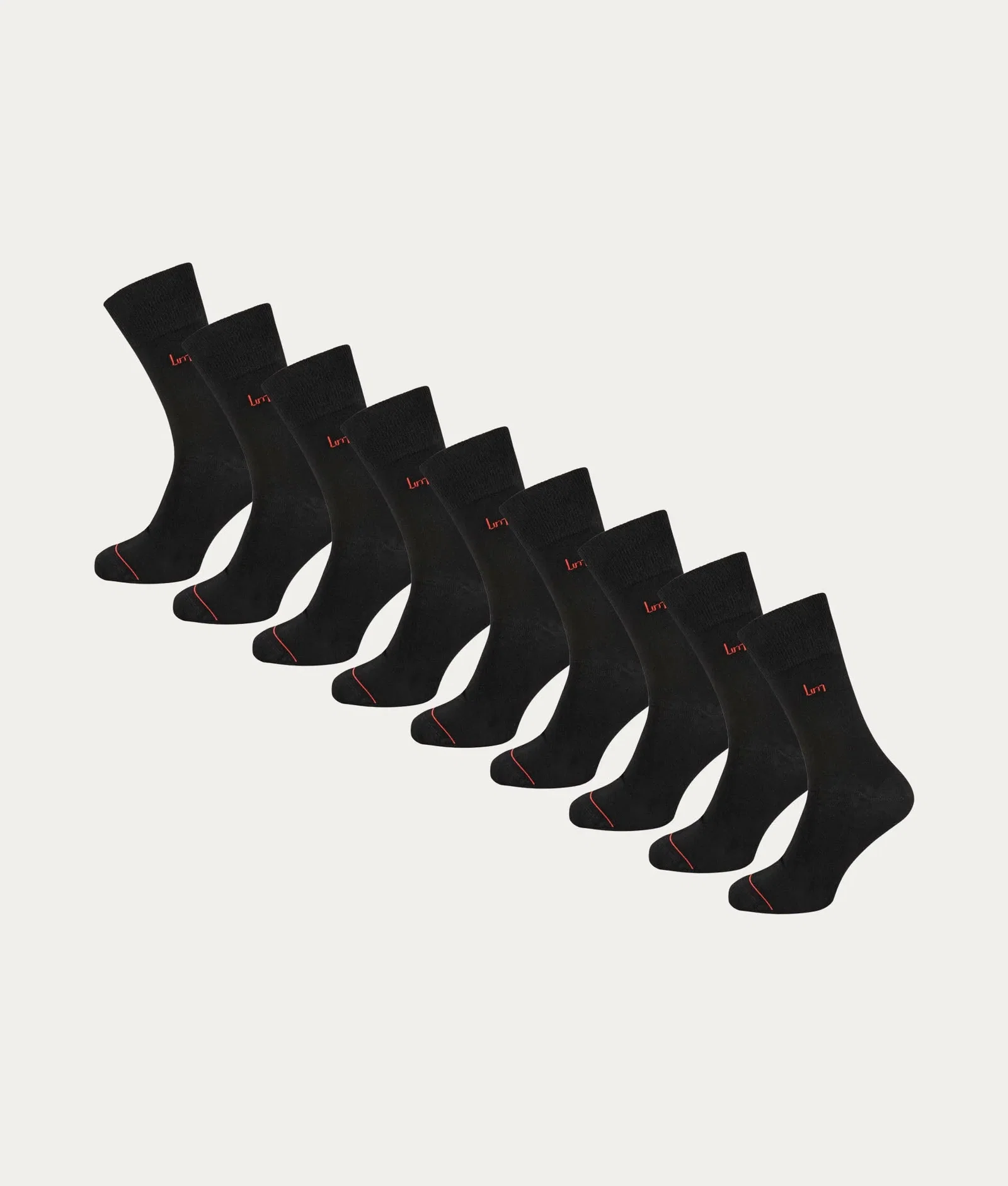 Image of Zwarte Sokken Volcano Ash (9-pack)