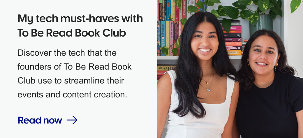 My tech must-haves with to be read book club
