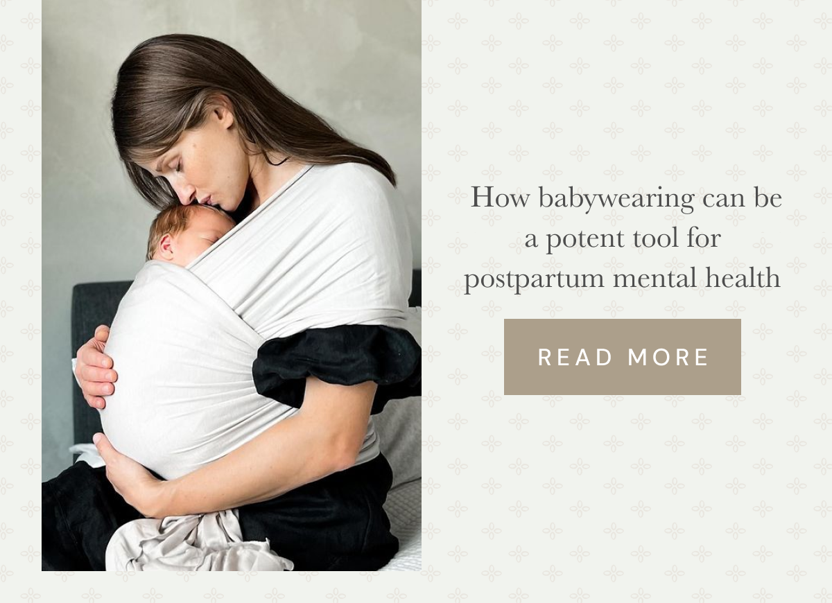  How babywearing can be a potent tool for postpartum mental health 