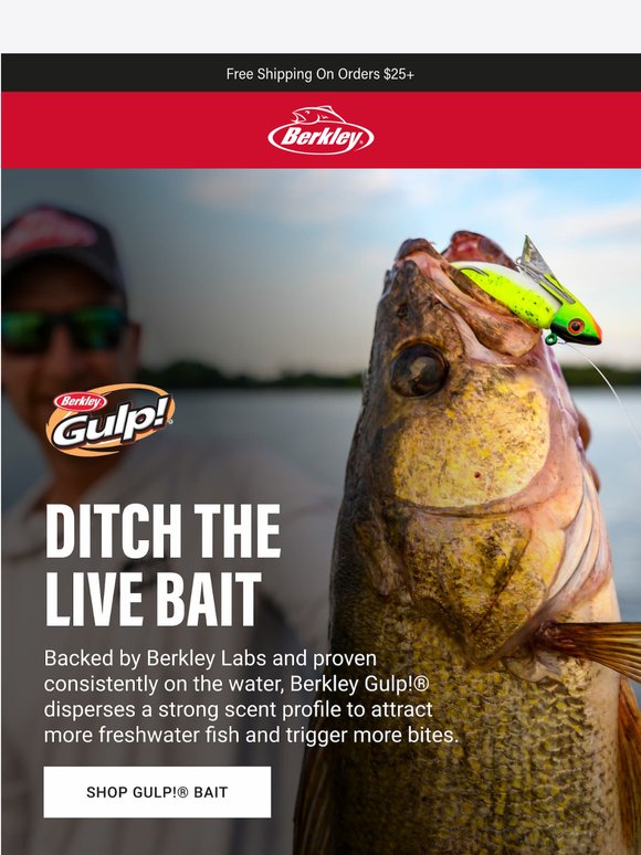 Ditch The Live Bait — Use Berkley® Gulp!®
