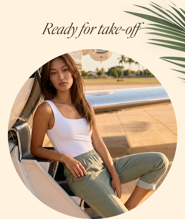 Khaki Contrast Detail Cropped Stretch Trouser