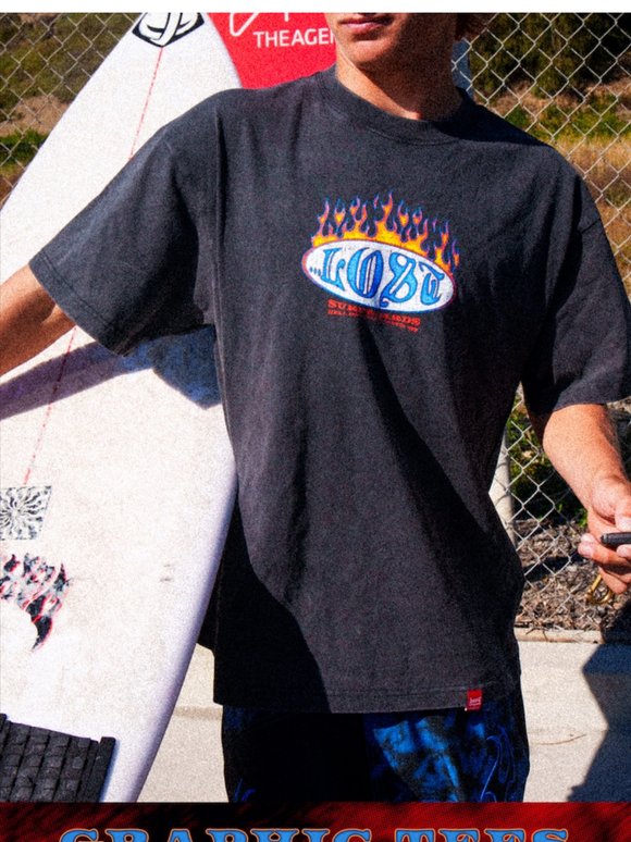 JUST IN // ...LOST GRAPHIC TEES