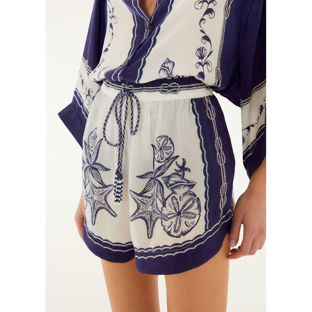 Image of Coast Scarf Shorts - Off White