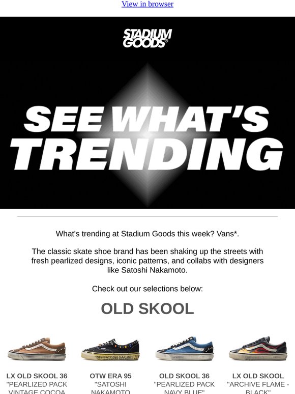 TRENDING: Vans