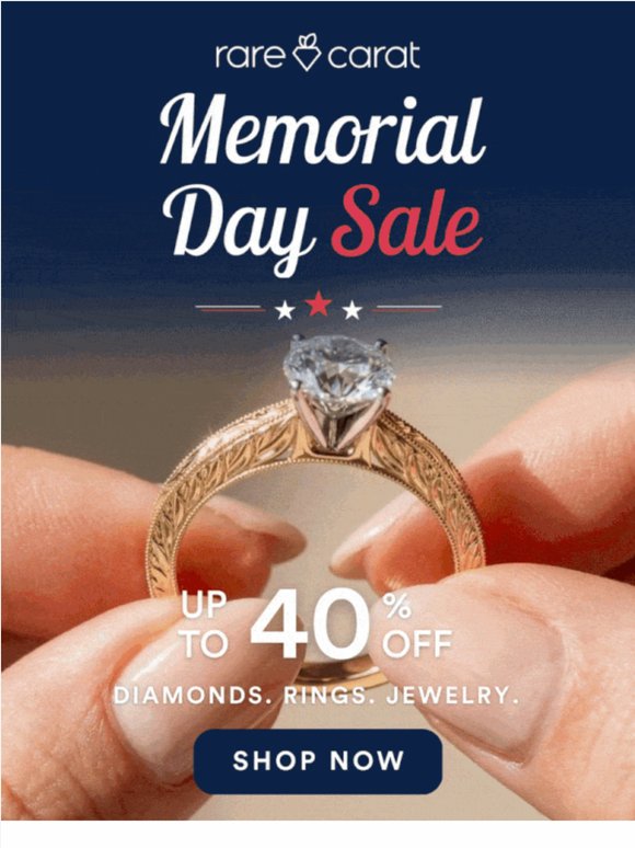 💎 Memorial Day Sale Starts NOW!