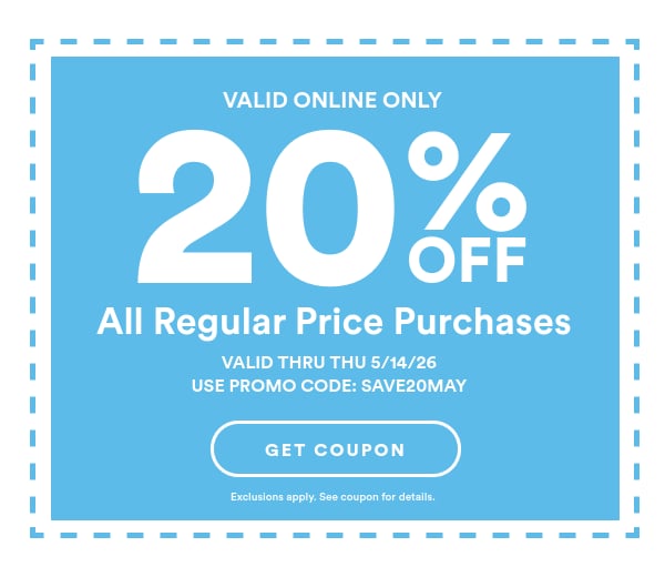 Coupon shown - Click here to get your coupon - Exclusions apply. See coupon for details.