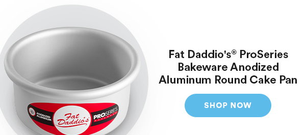 Fat Daddio's ProSeries bakeware anadized aluminum round cake pan. shop now.