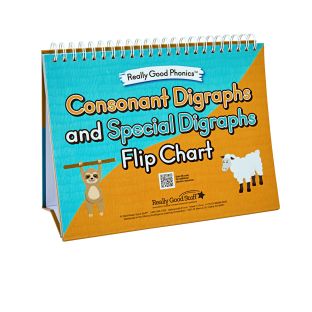 Image of Really Good Phonics™ Decodable Readers Flip Chart – Consonant Digraphs and Special Digraphs