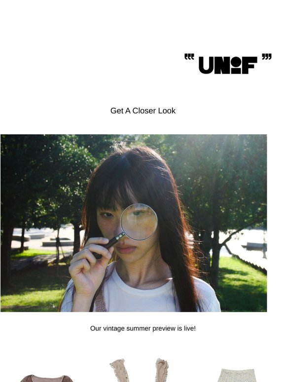 UNIF X Vintage