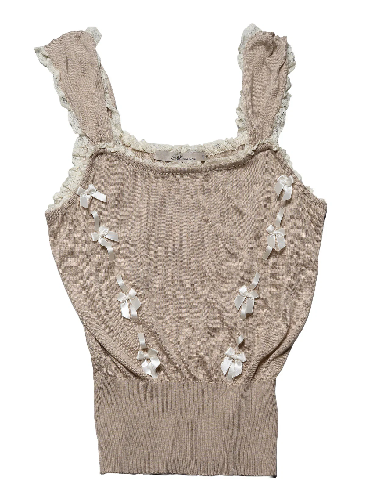 Vintage Taupe Blumarine Knit Top