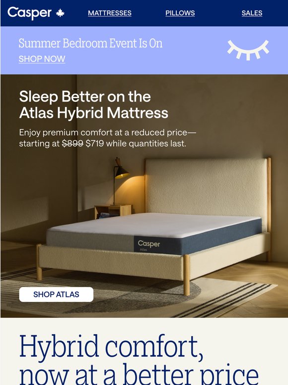 Big savings on Atlas Hybrid Mattress 💰