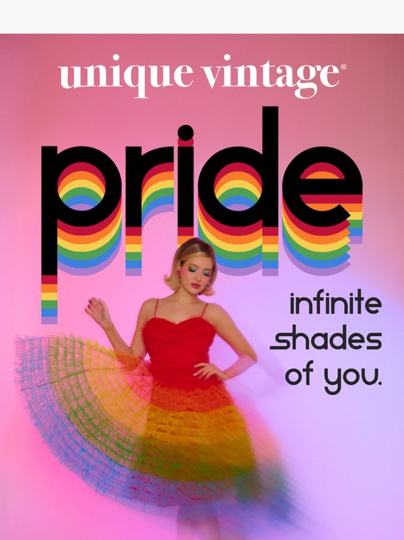 Pride Collection is Here: Infinite Shades of You. 🌈