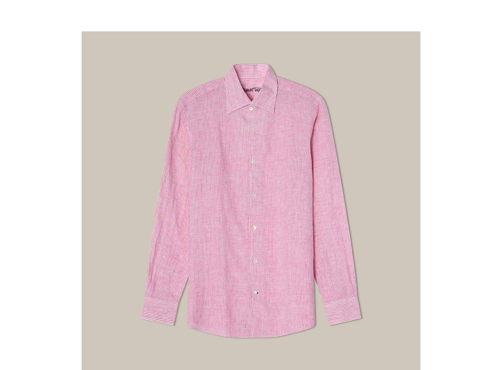 Morgan Medium Stripe Linen Shirt