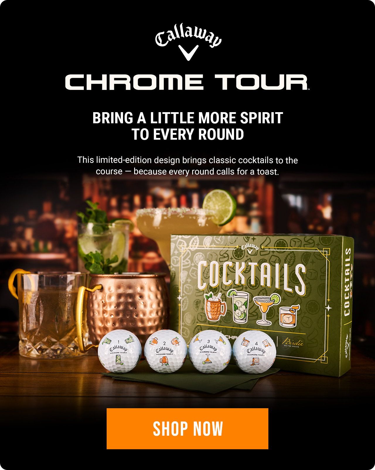 Callaway Limited Edition Chrome Tour Cocktails