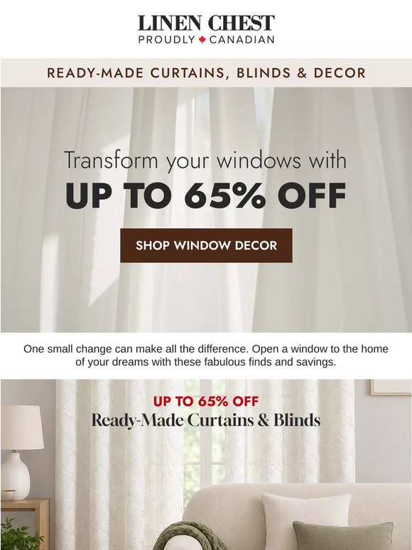 🪟Time for New Curtains?