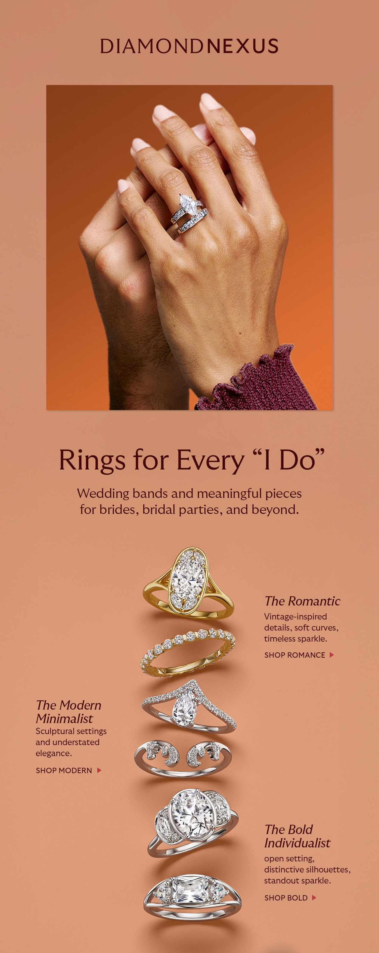 Shop Wedding Bands & Rings