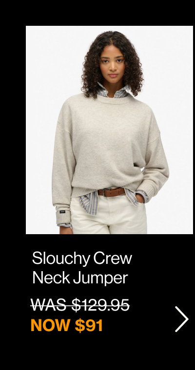 Slouchy Crew Neck Jumper
