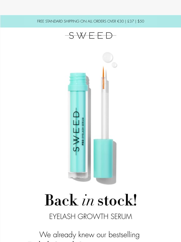 BACK IN STOCK: