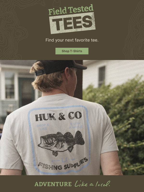 Field Tested Tees | Find Your Next Favorite Tee
