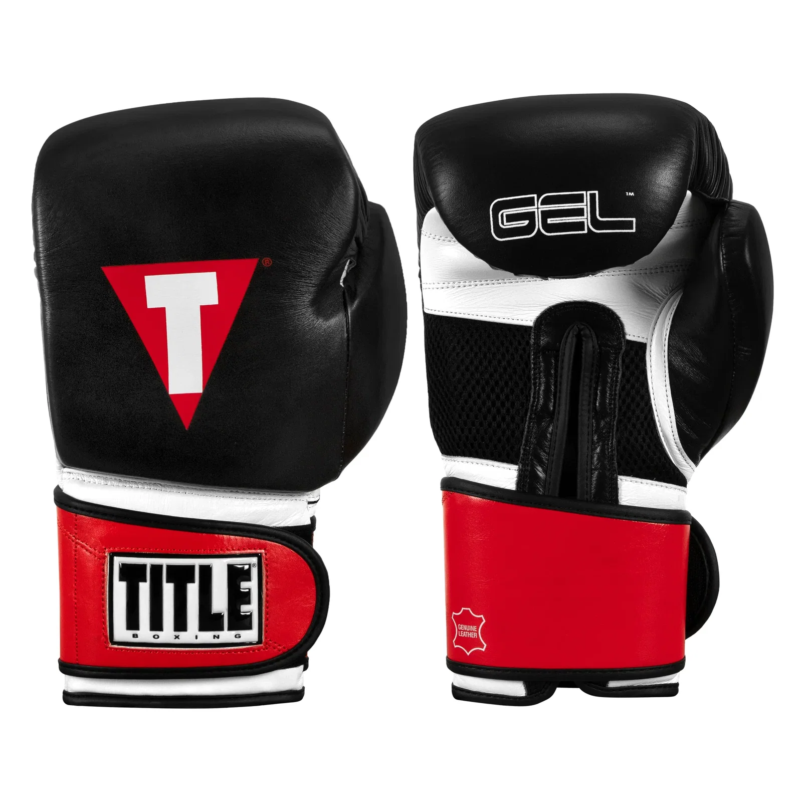 Image of TITLE BOXING GEL WEIGHTED GLOVES