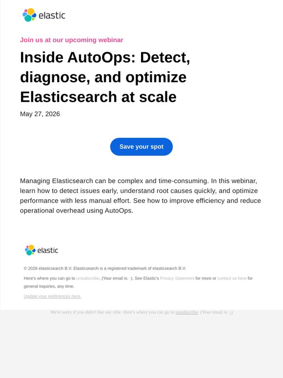 Reduce Elasticsearch troubleshooting time with AutoOps