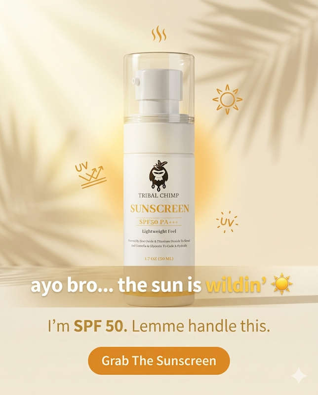 Tribal Chimp Sunscreen SPF50 PA+++