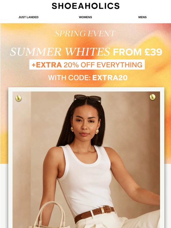 Summer Whites From £39 🤍