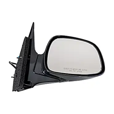 JC Whitney Passenger Side Mirror, Power Adjust, Non-Heated, Manual Folding, Paintable, No Signal Light, No Memory, No Puddle Light, No Auto-Dim, No Blind Spot Feature
