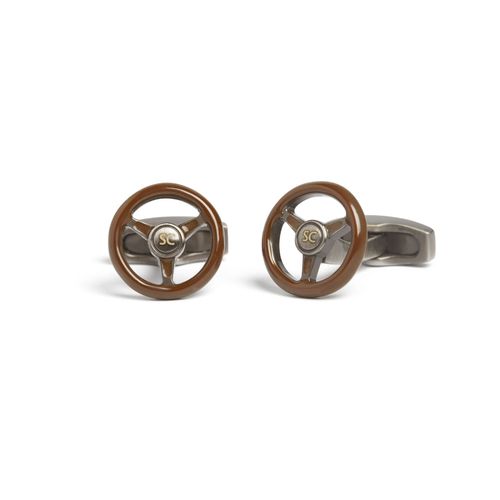 Steering Wheel Cufflink