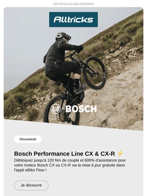 Boostez votre Bosch CX gratuitement🔥