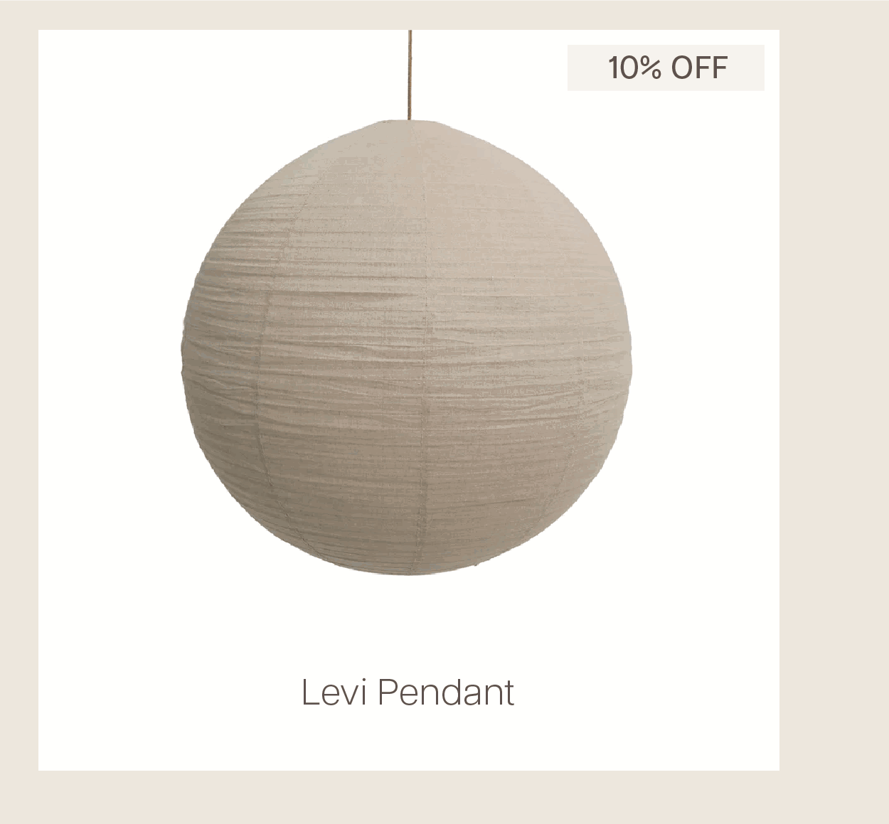 Levi Pendant