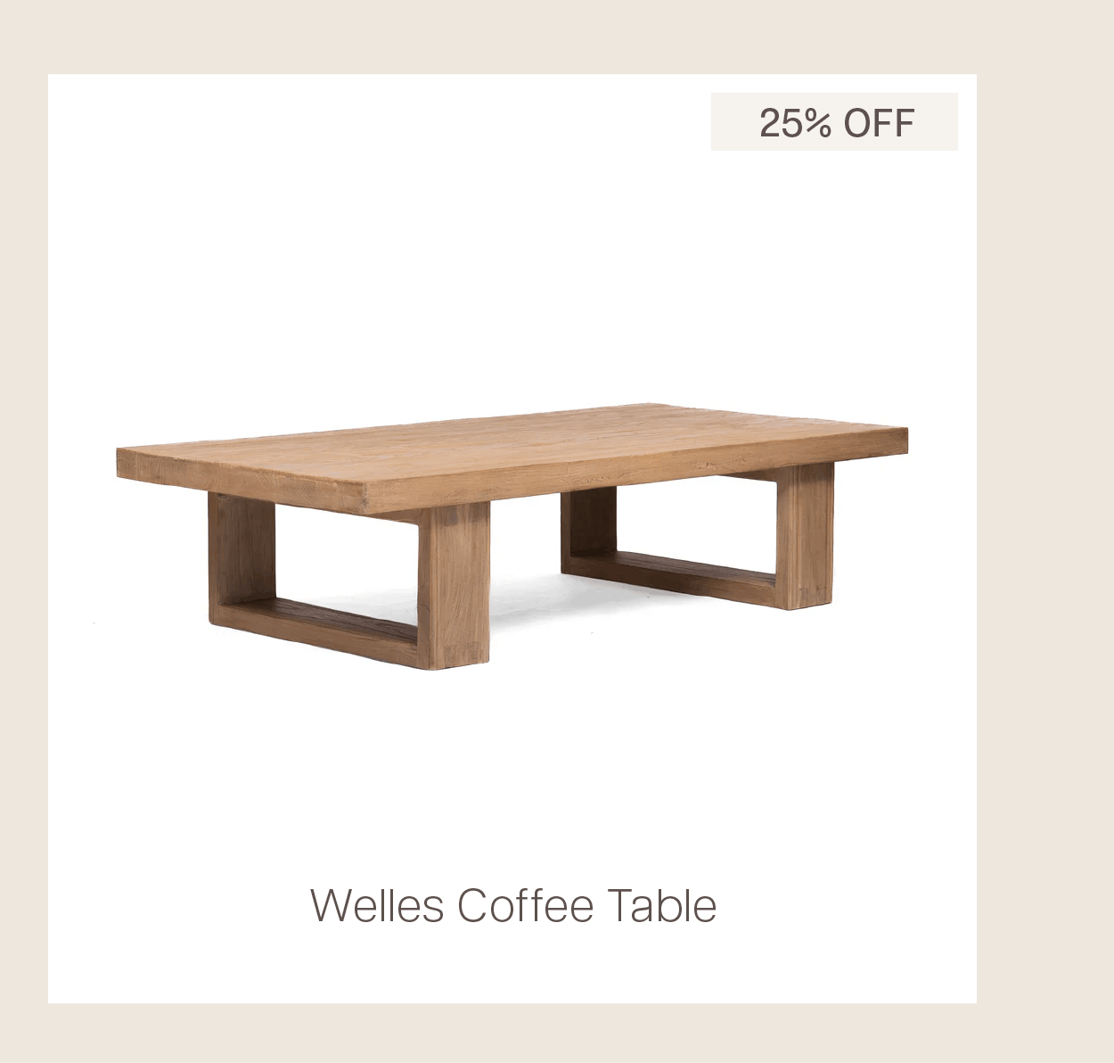 Welles Coffee Table