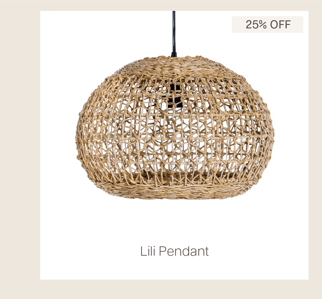 Lili Pendant