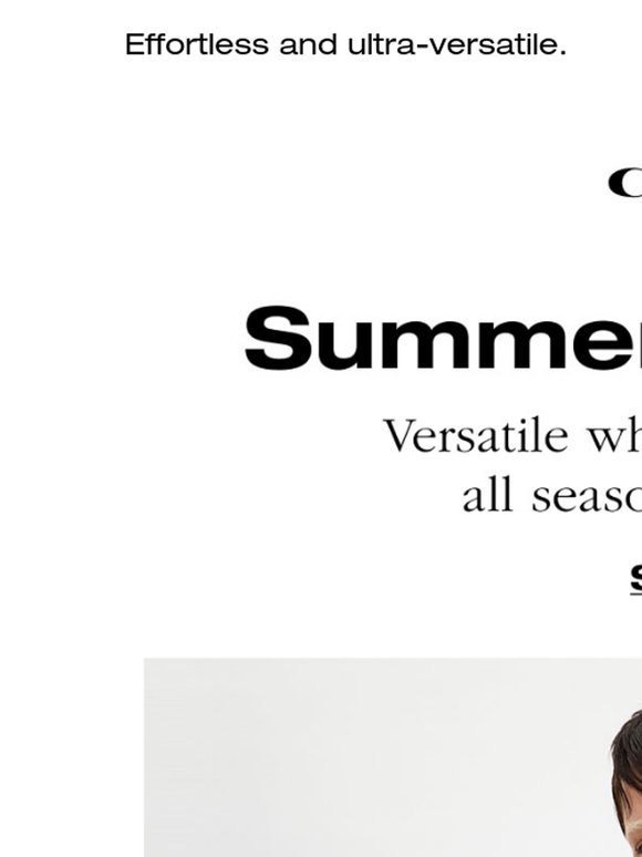Your summer sidekicks. 🤍☀️