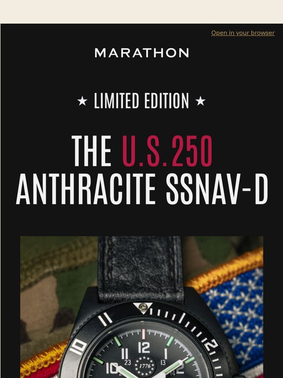 NEW RELEASE: U.S. 250 Anthracite SSNAV-D Auto 🇺🇲
