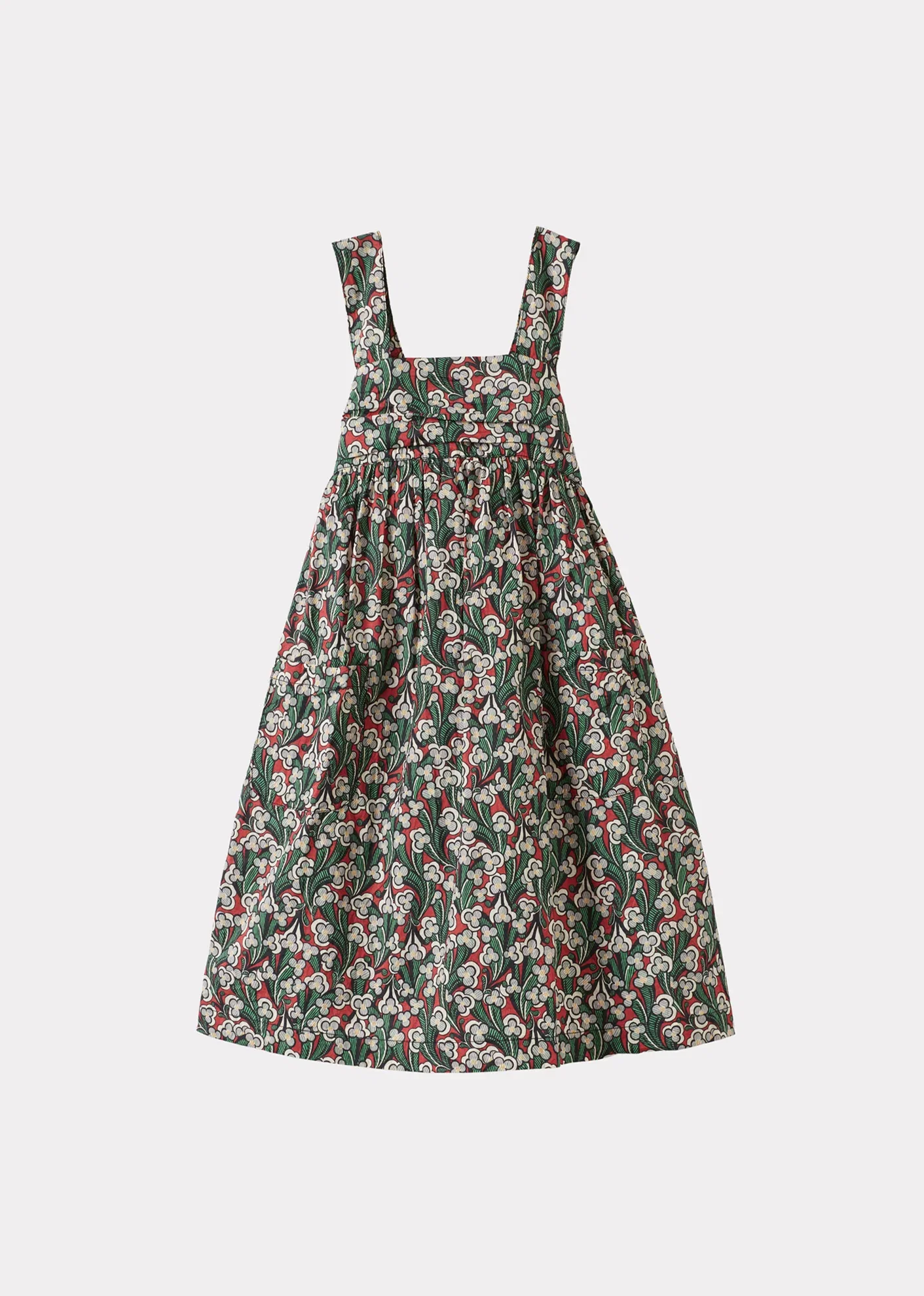 Image of ABELIA GIRL'S COTTON DRESS - LIBERTY LAITH PRINT