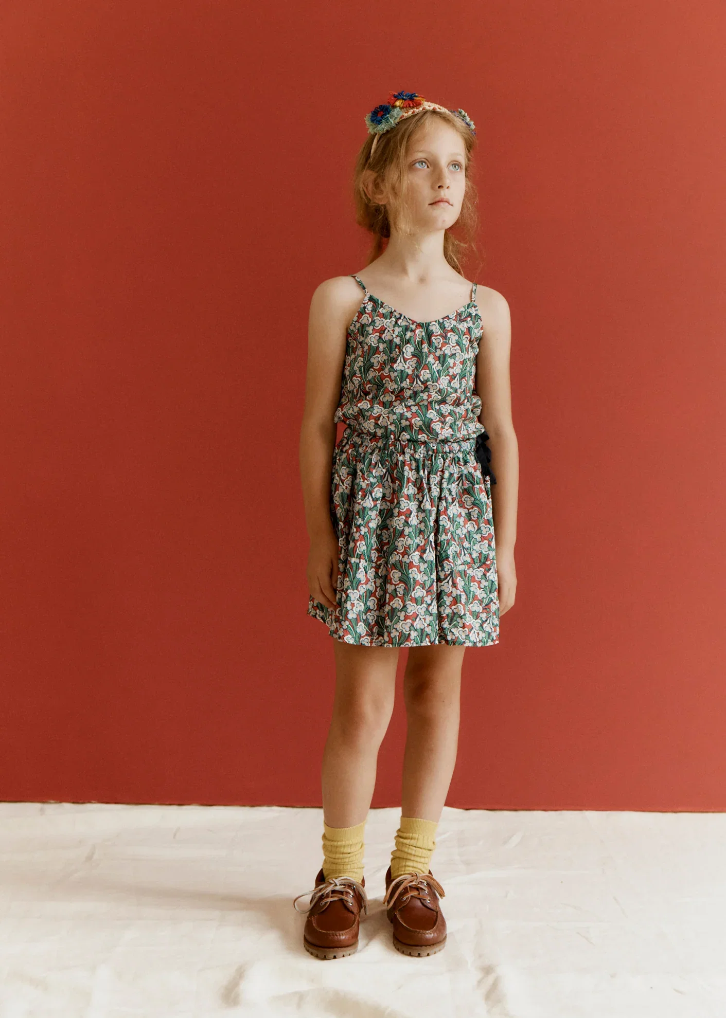Image of MYLA GIRL'S SKIRT - LIBERTY LAITH PRINT