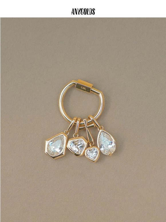New Charms. Framed in Gold