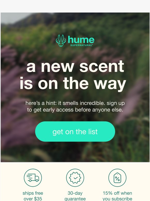 New scent loading…