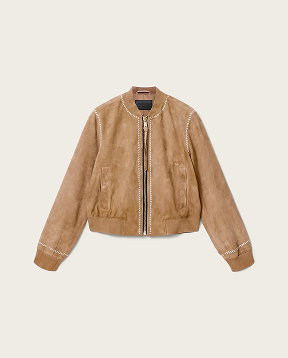 BROWN SUEDE JACKET