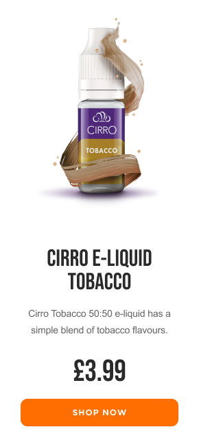 Cirro Crisp Tobacco E-Liquid