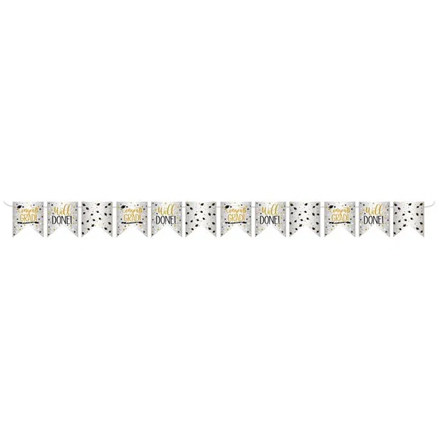 Image of Graduation Pennant Bunting - 2.87m
