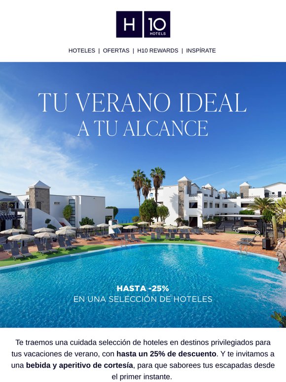 Selección de verano ☀️ Hasta -25% de descuento
