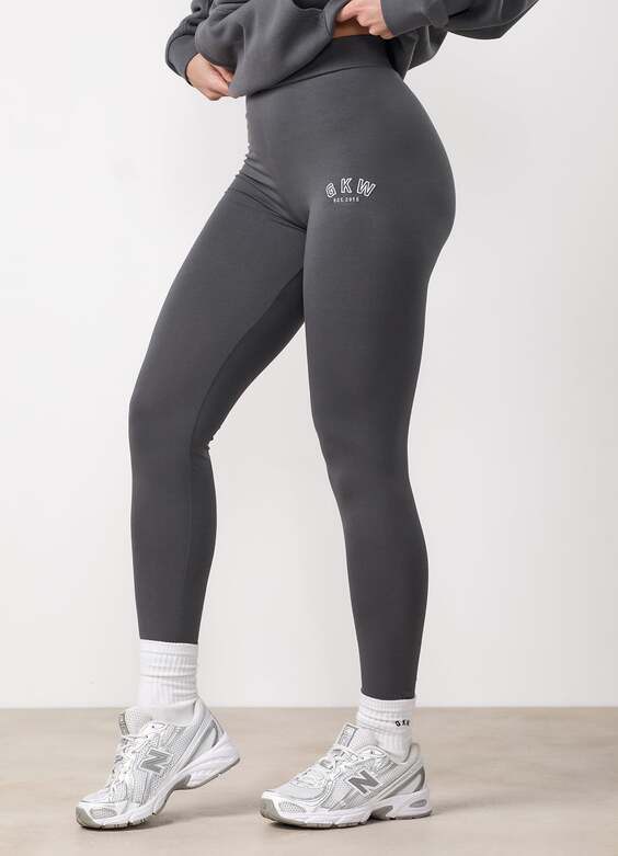 GKW Jersey Legging - Gunmetal Grey/Hyacinth