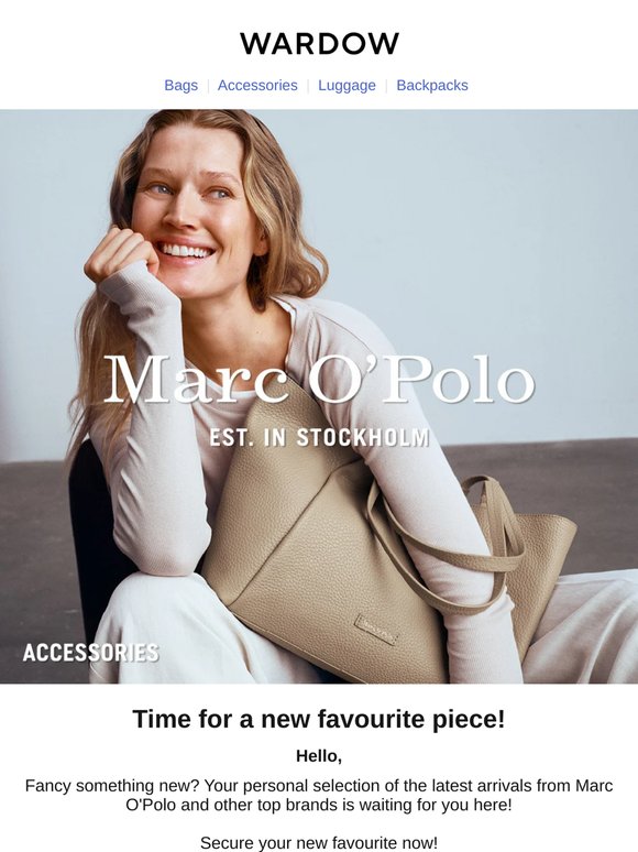 From Marc O'Polo for you – the new styles are here!